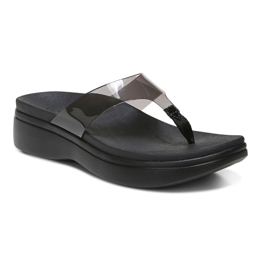 Luminous Platform Sandal Vionic Black