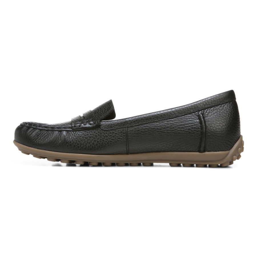 Marcy Moccasin Black Vionic