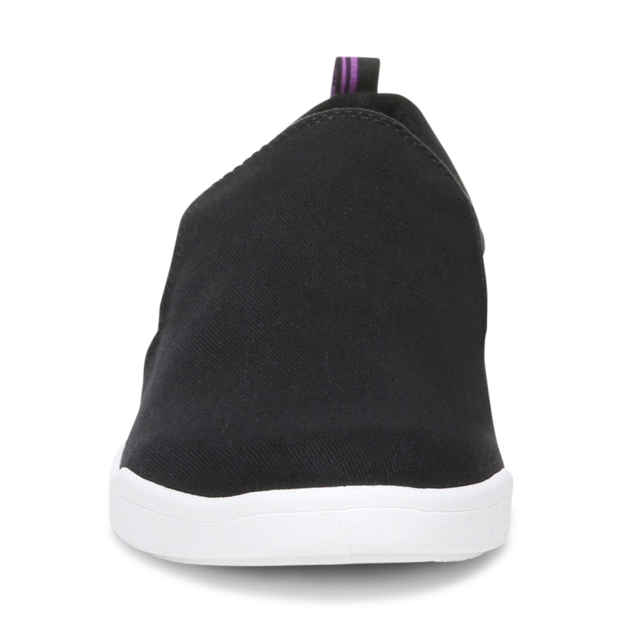 Marshall Slip On Vionic Black Canvas