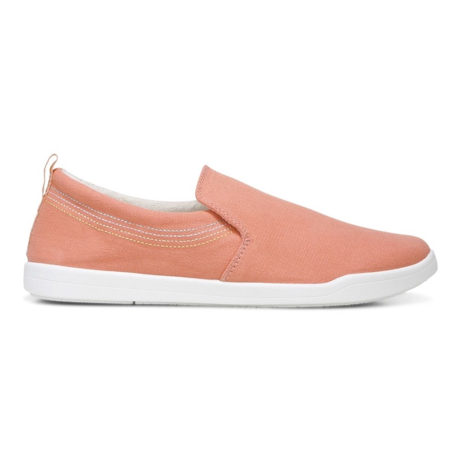 Marshall Slip On Vionic Papaya Canvas