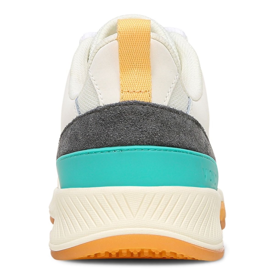 Marshmallow Teal Vionic Fearless Trainer