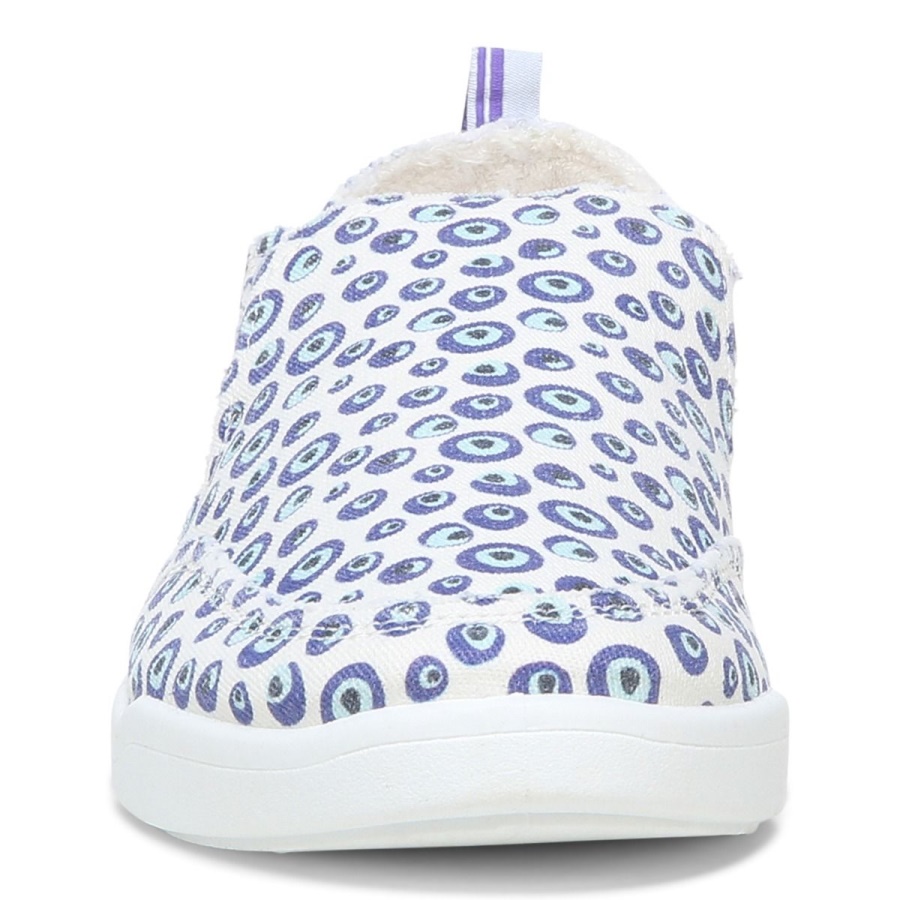 Marshmallow Vionic Beach Malibu Slip on Sneaker Bubbles
