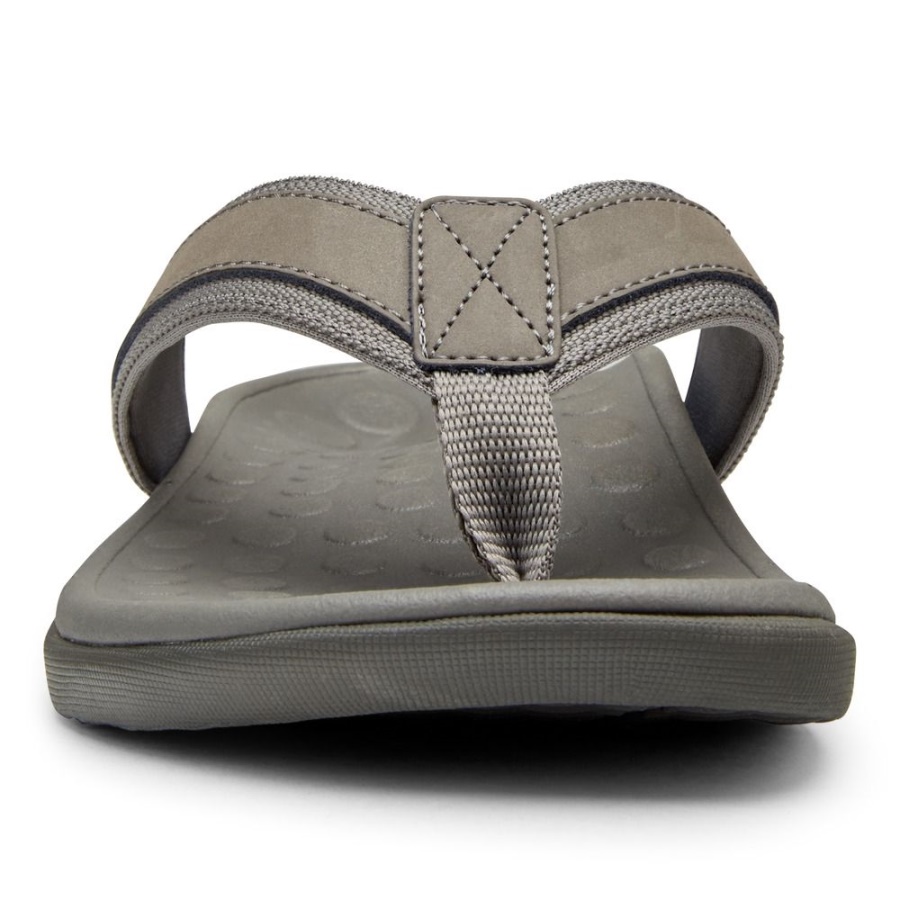 Men\s Tide Toe Post Sandal Olive Vionic