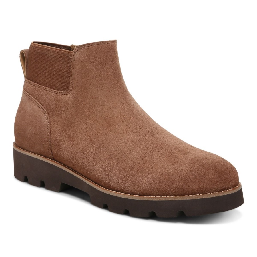 Monks Robe Suede Brionie Chelsea Boot Vionic