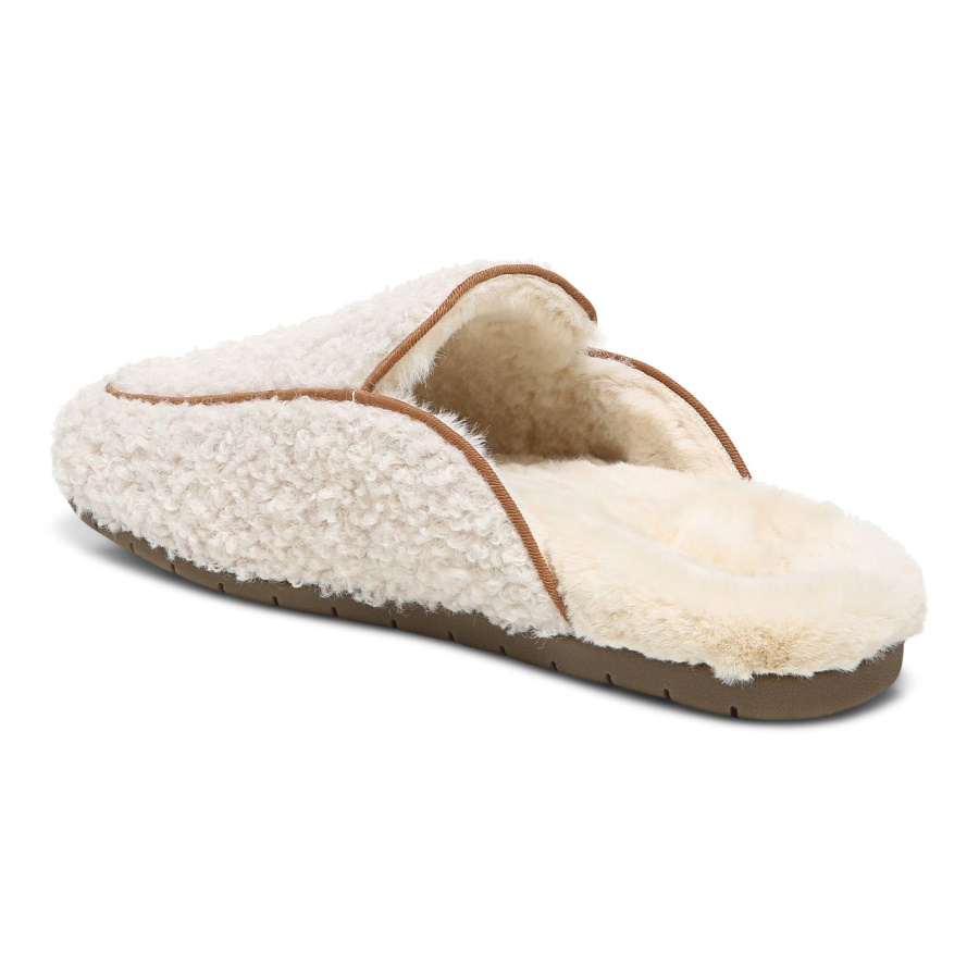 Natural Caressa Slipper Vionic