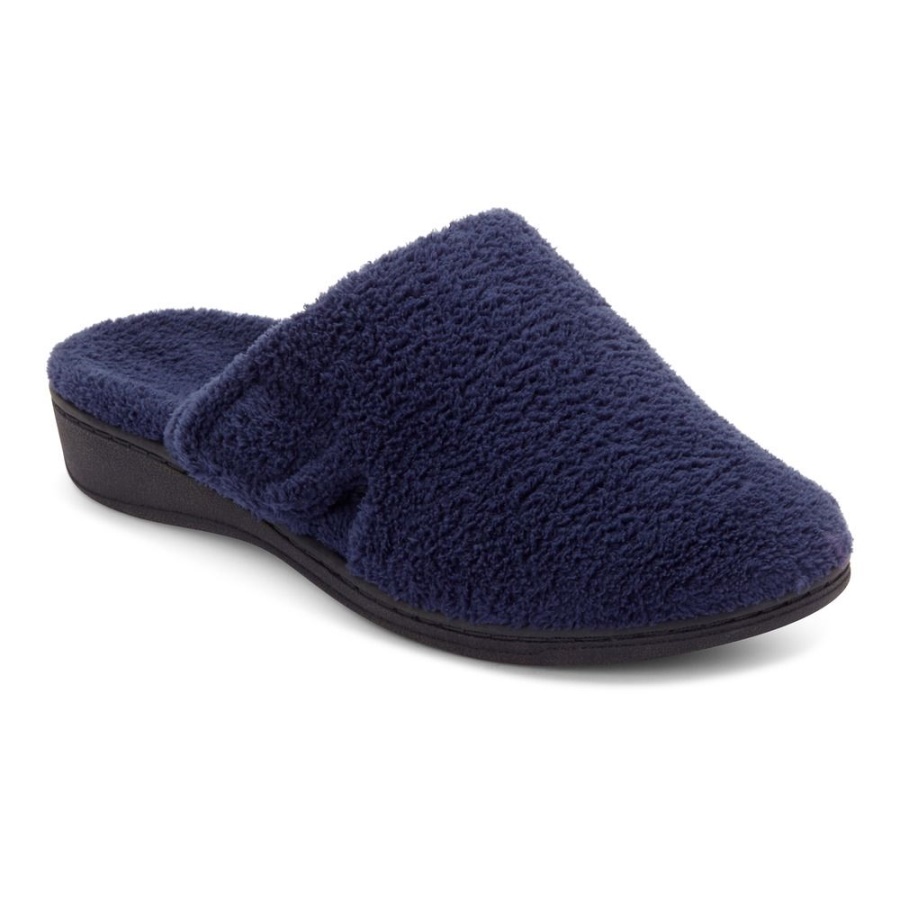 Navy Gemma Slipper Vionic