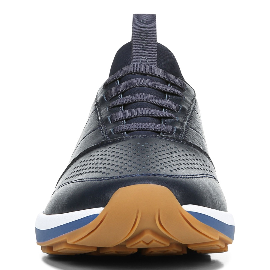 Navy Leather Trent Sneaker Vionic