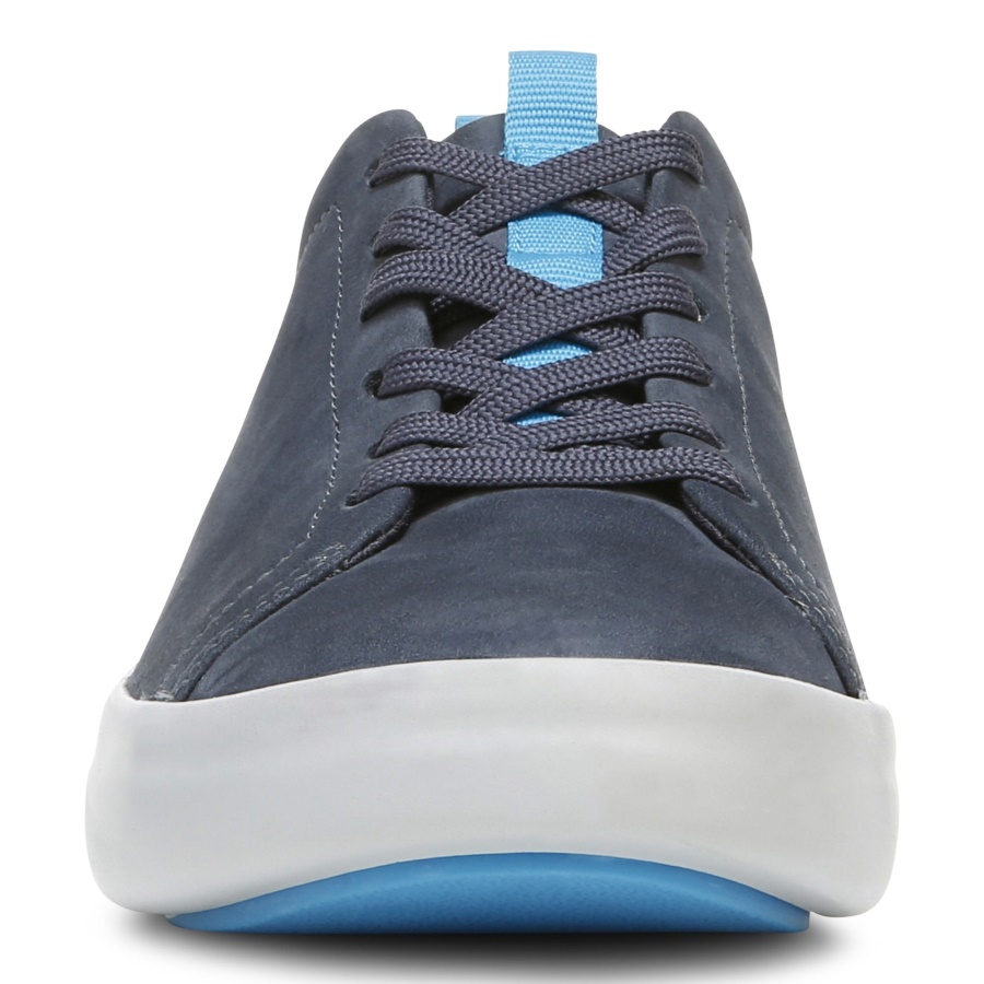 Navy Nubuck Vionic Paisley Trainer