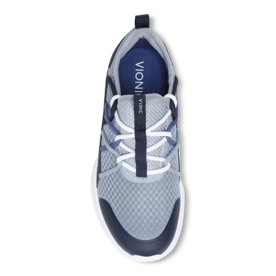 Navy Zeliya Lace Up Trainer Vionic