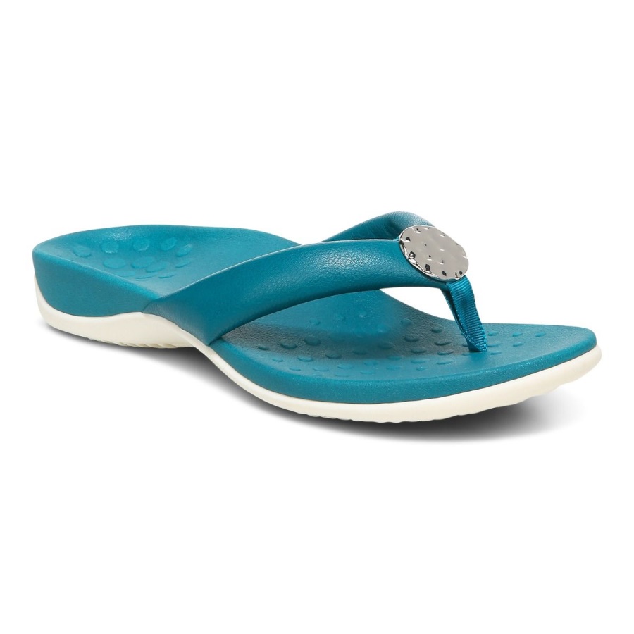 Nile Blue Vionic Lida Toe Post Sandal