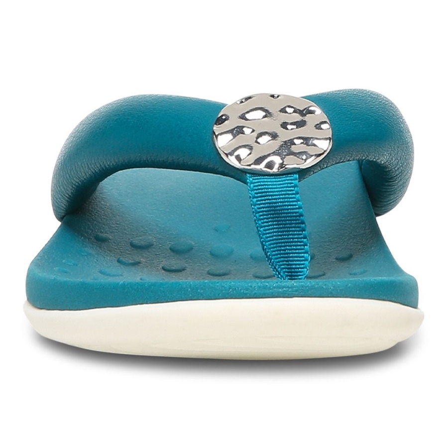 Nile Blue Vionic Lida Toe Post Sandal
