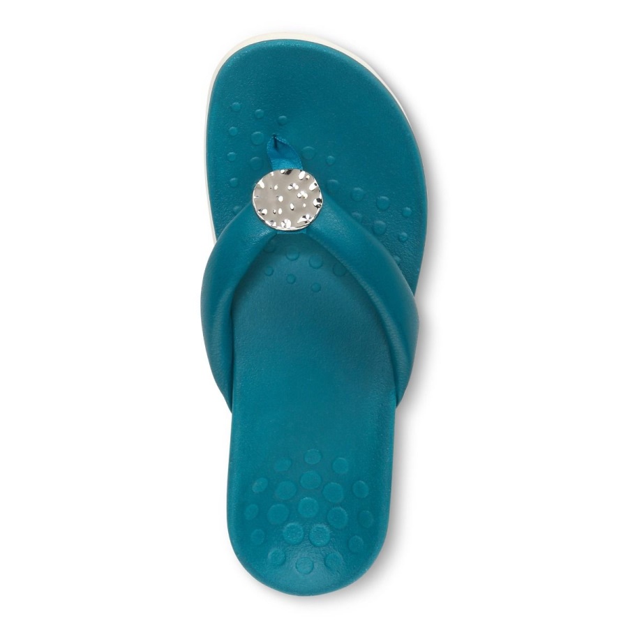 Nile Blue Vionic Lida Toe Post Sandal