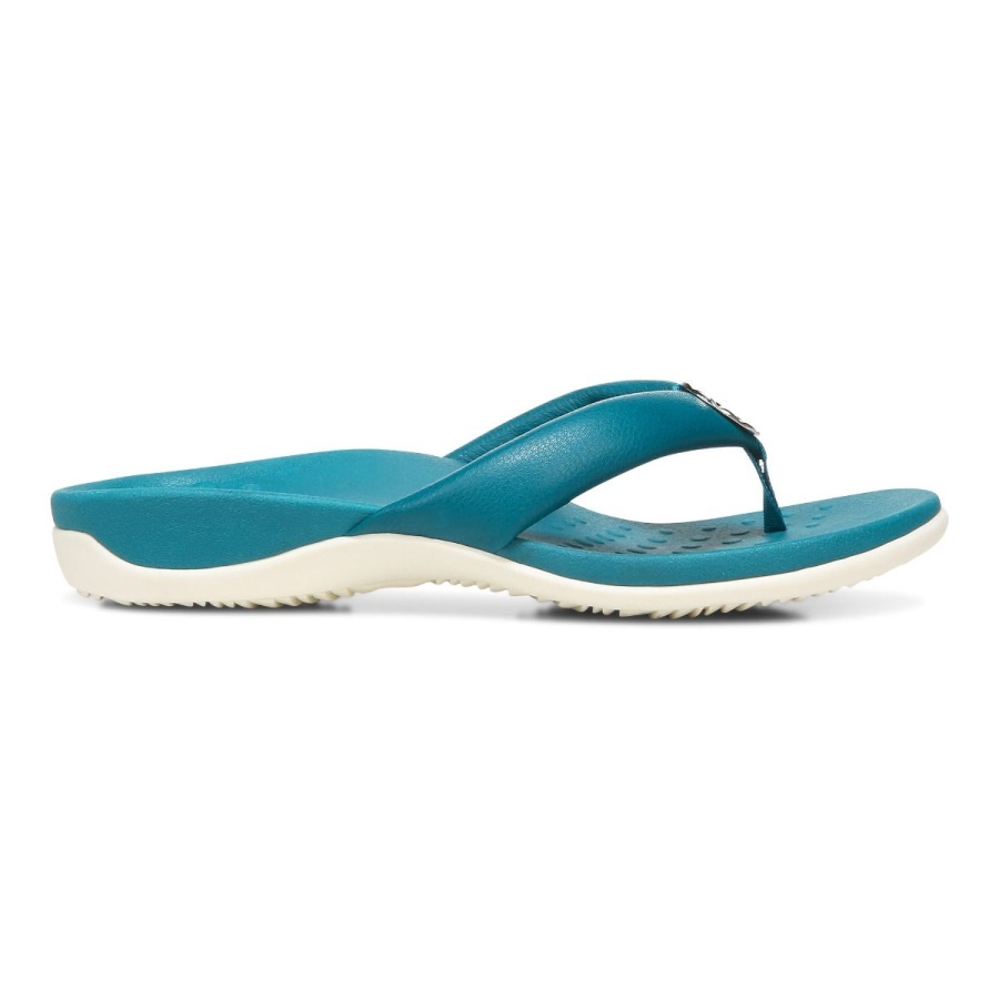 Nile Blue Vionic Lida Toe Post Sandal