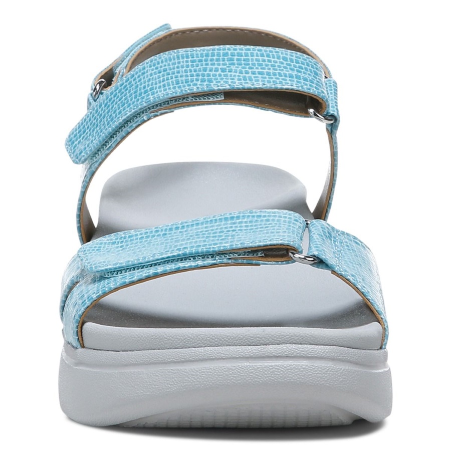 Nuala Sandal Vionic Porcelain Blue