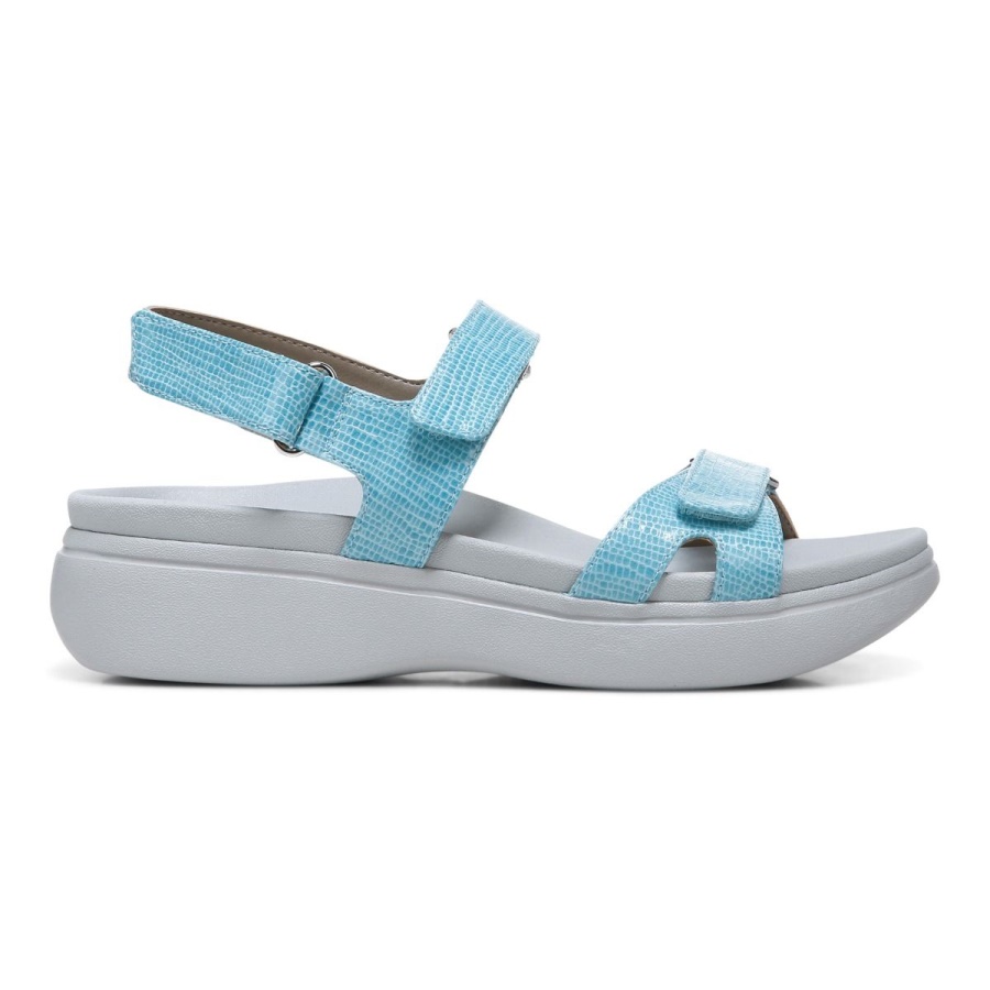 Nuala Sandal Vionic Porcelain Blue