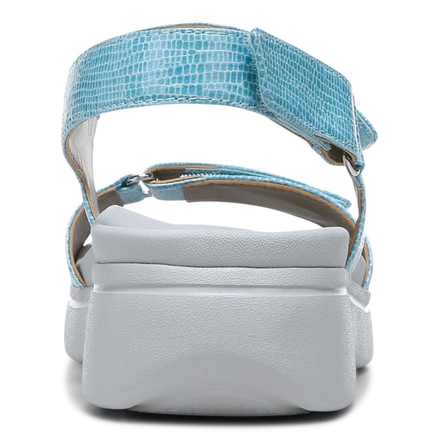 Nuala Sandal Vionic Porcelain Blue