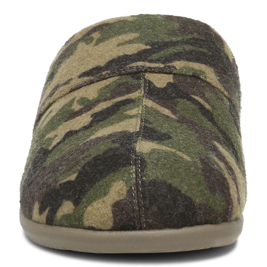 Olive Camo Alfons Mule Slipper Vionic