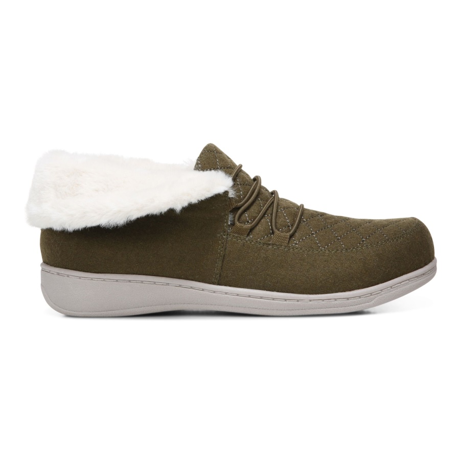Olive Vionic Believe Slipper