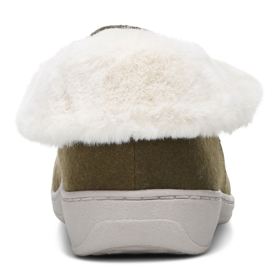 Olive Vionic Believe Slipper