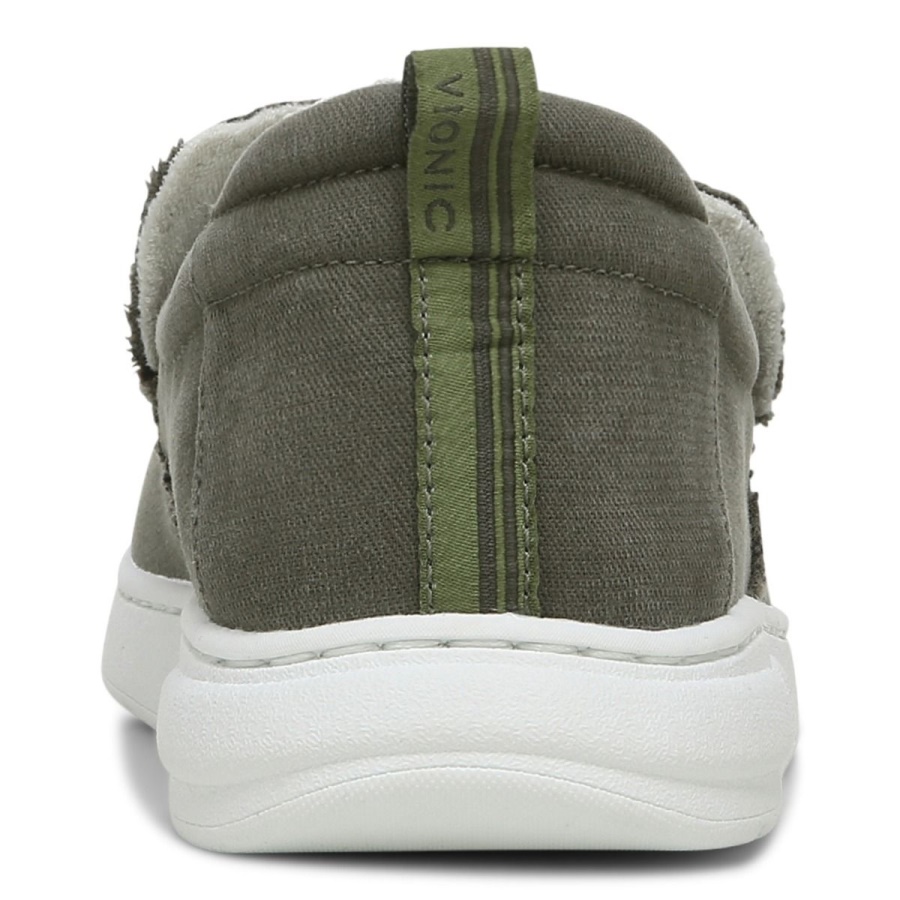 Olive Vionic Seaview Slip on Sneaker