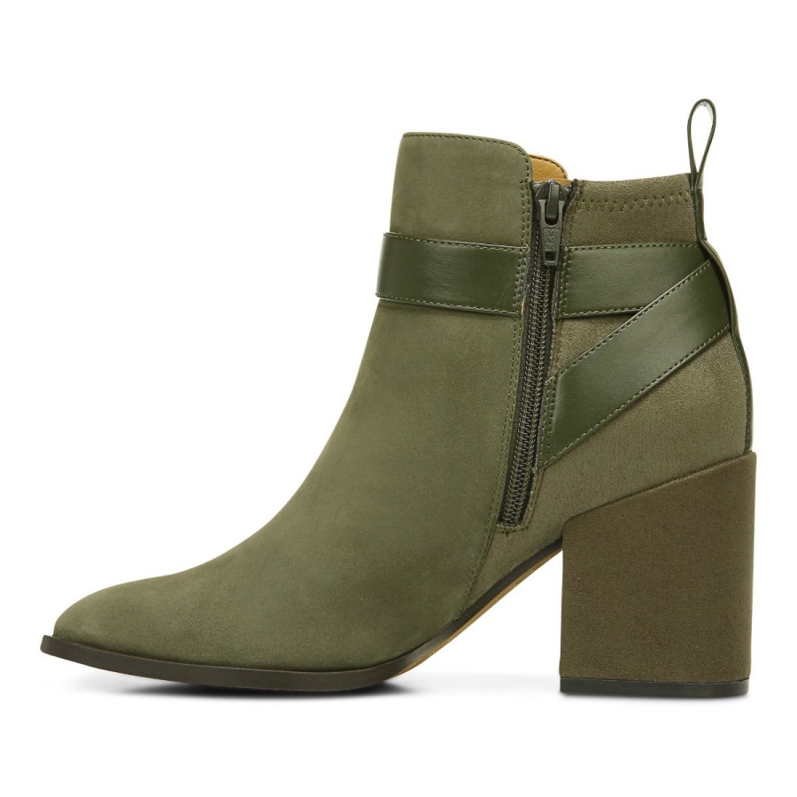 Olive Vionic Tenley Ankle Boot