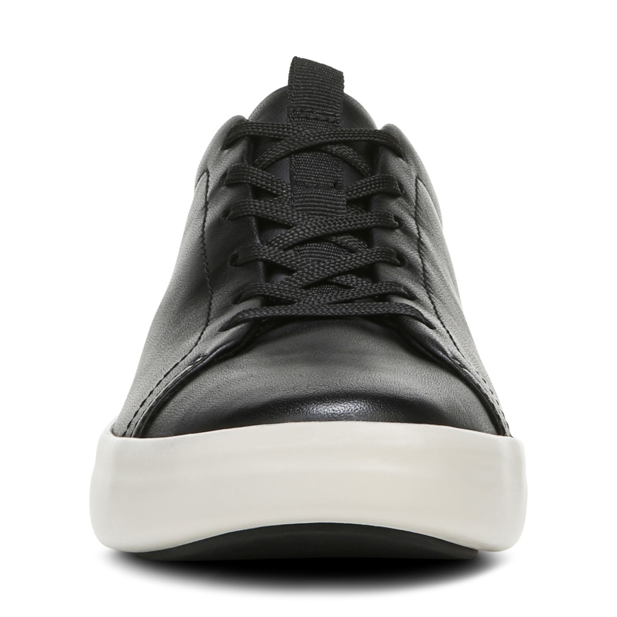 Paisley Sneaker Black Leather Vionic