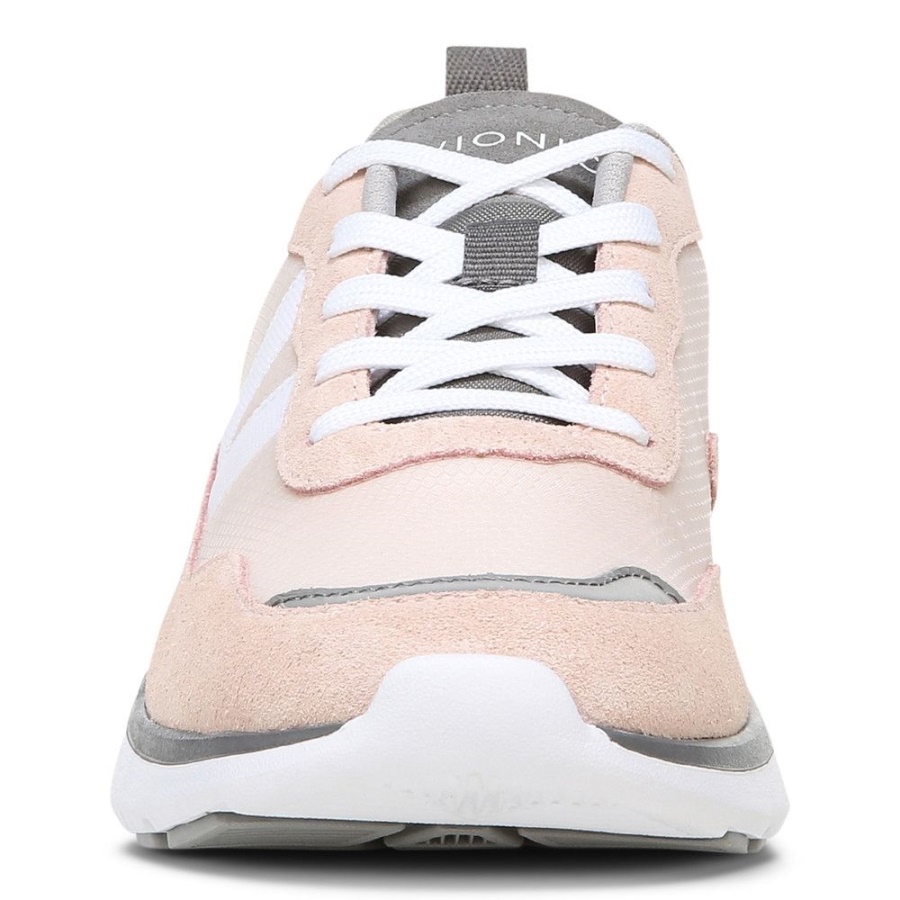 Pale Blush Nubuck Ayse Trainer Vionic