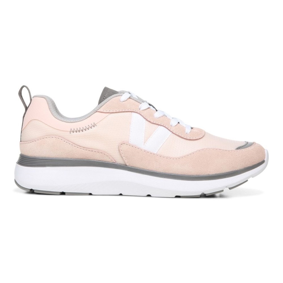 Pale Blush Nubuck Ayse Trainer Vionic