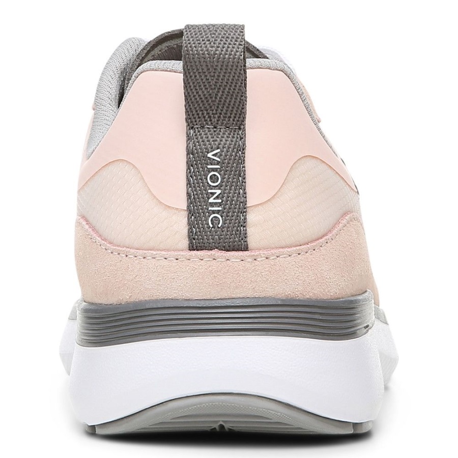 Pale Blush Nubuck Ayse Trainer Vionic