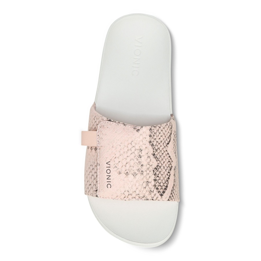 Pale Blush Vionic Keira Slide Sandal