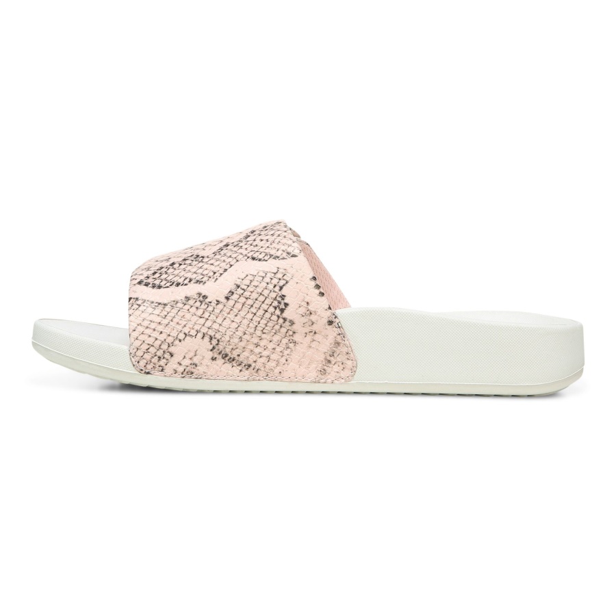 Pale Blush Vionic Keira Slide Sandal