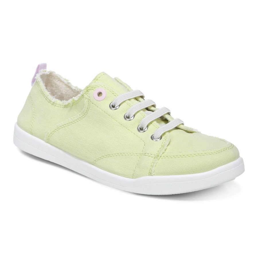 Pale Lime Canvas