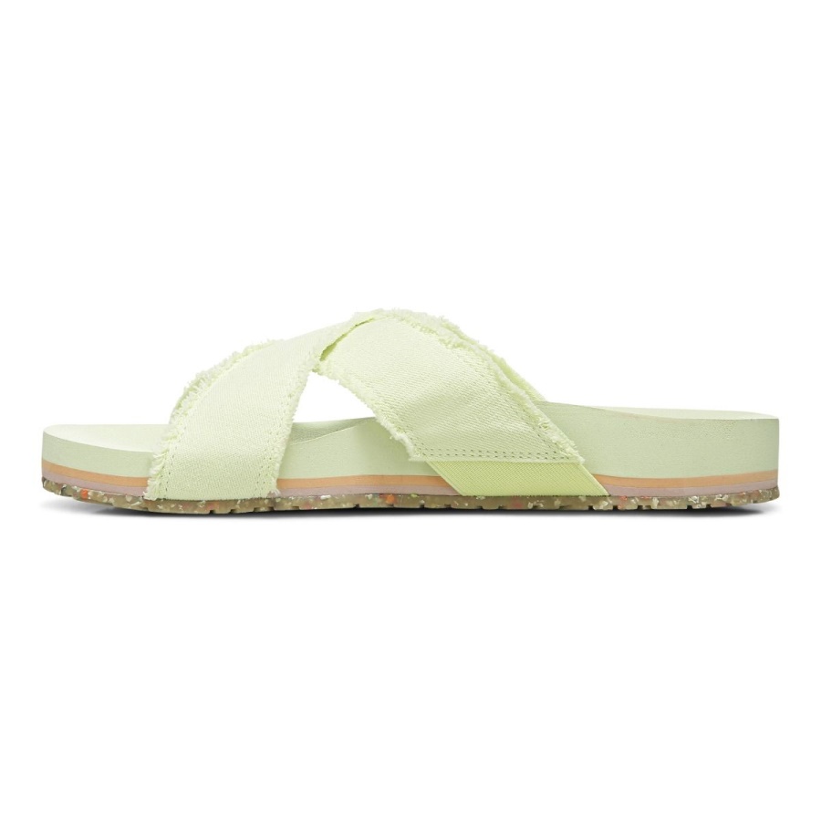 Pale Lime Vionic Beach Panama Sandal