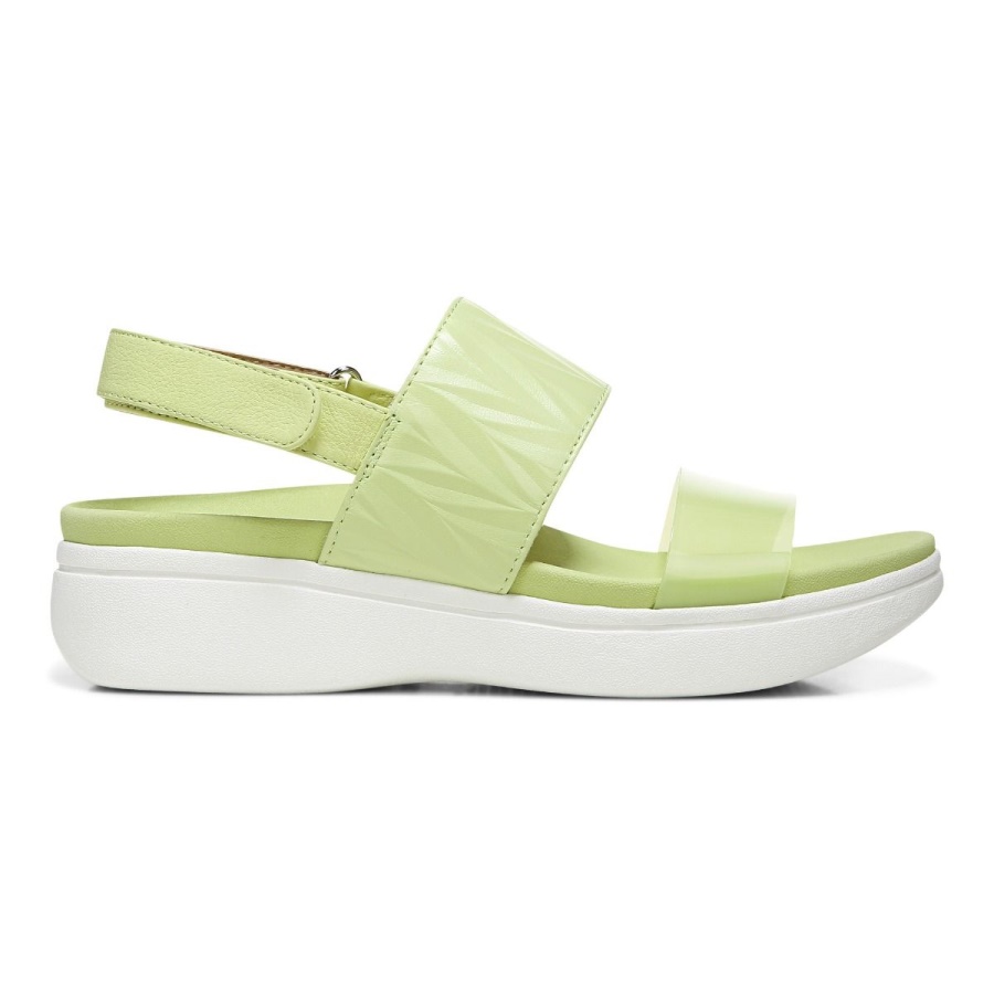 Pale Lime Vionic Karleen Platform Sandal