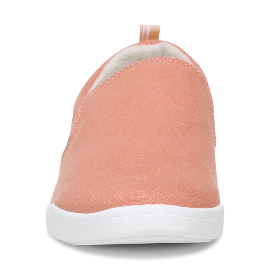 Papaya Canvas Marshall Slip On Vionic