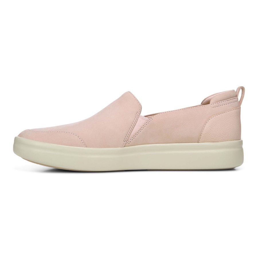 Penelope Casual Slip On Pale Blush Nubuck Vionic