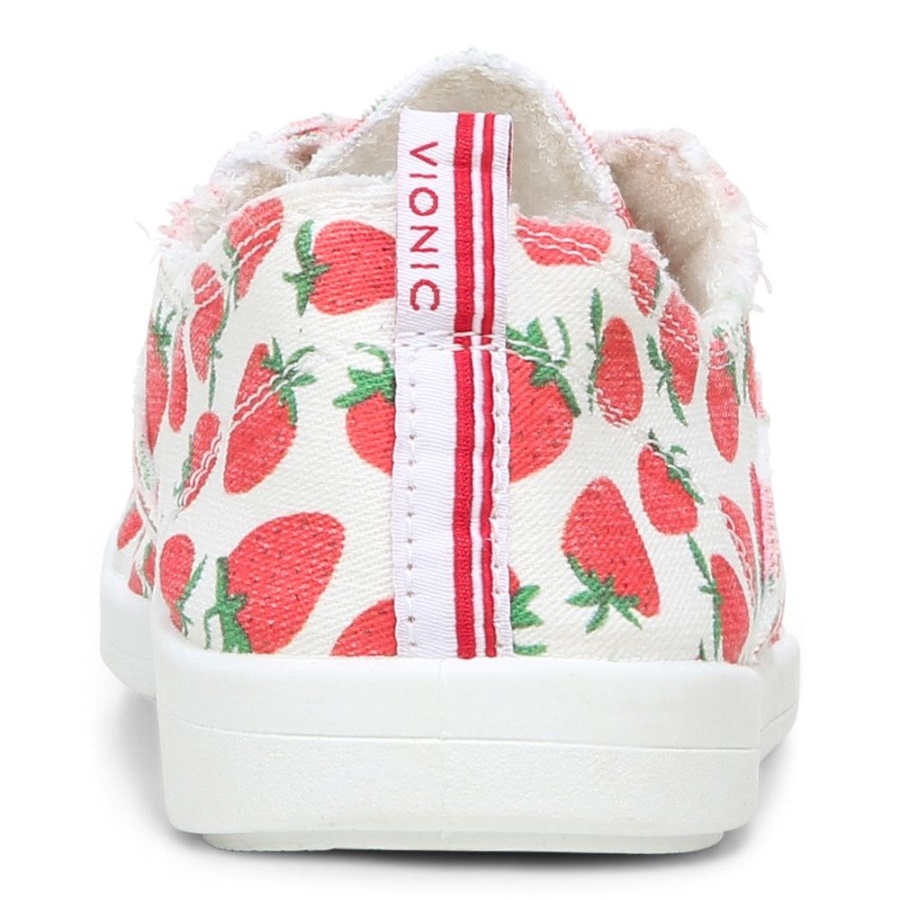 Pismo Casual Trainer Red Vionic