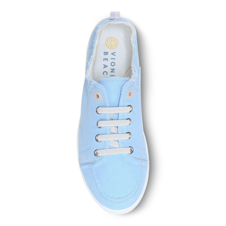 Pismo Casual Trainer Vionic Bluebell Canvas