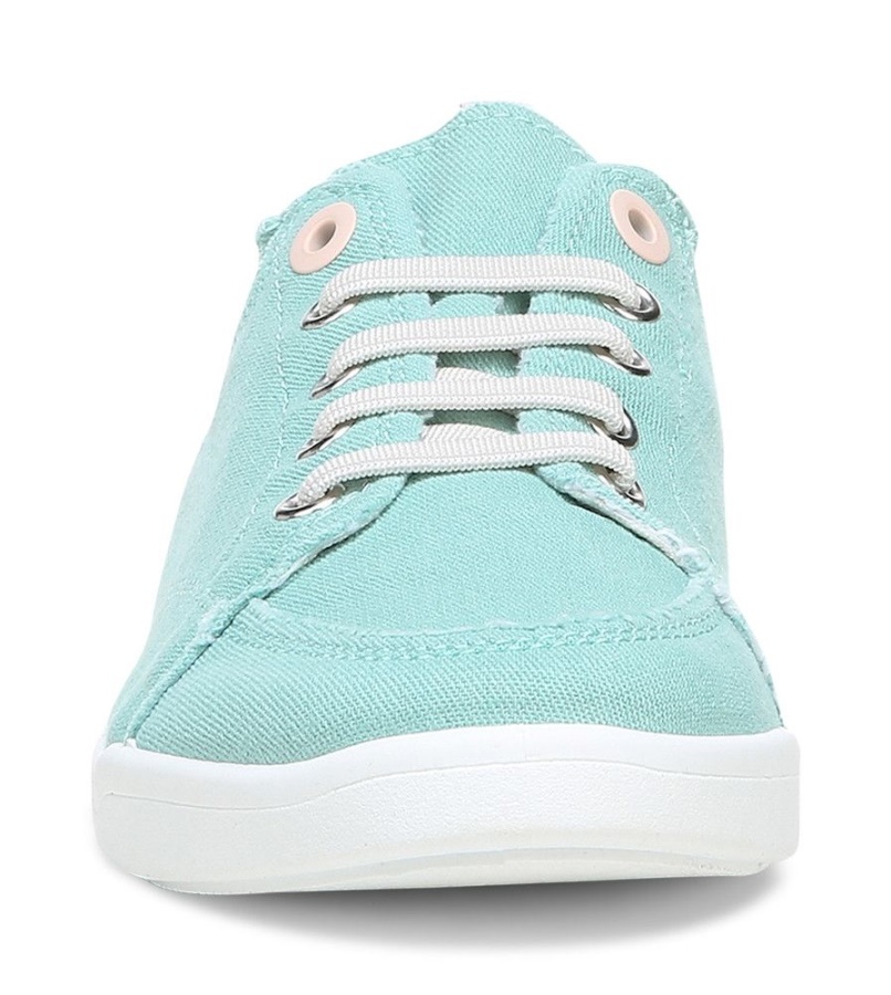 Pismo Casual Trainer Vionic Wasabi Canvas