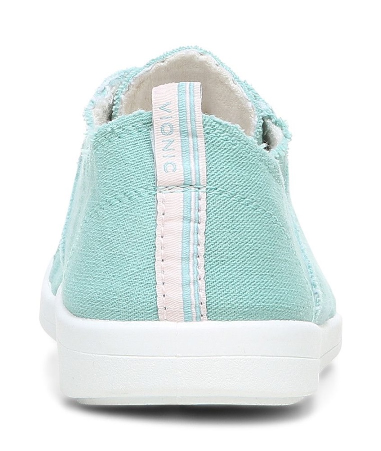 Pismo Casual Trainer Vionic Wasabi Canvas