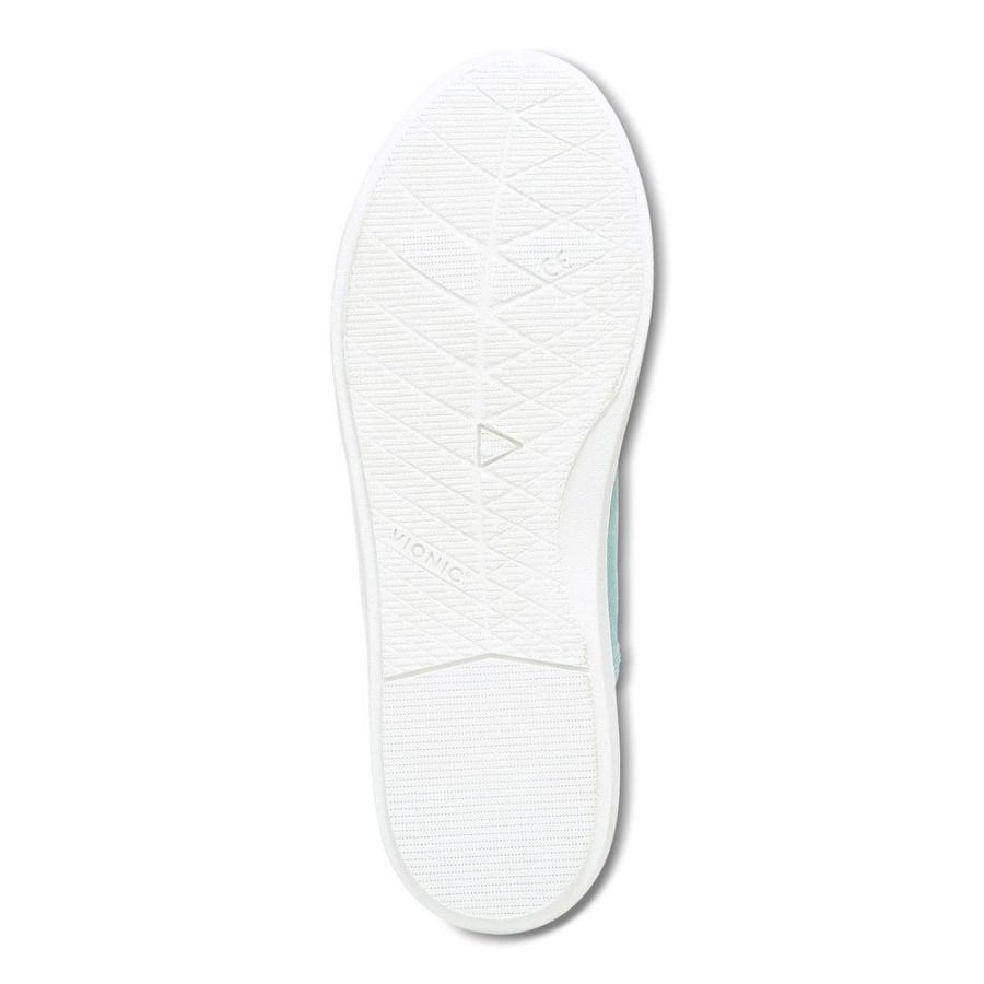 Pismo Casual Trainer Vionic Wasabi Canvas