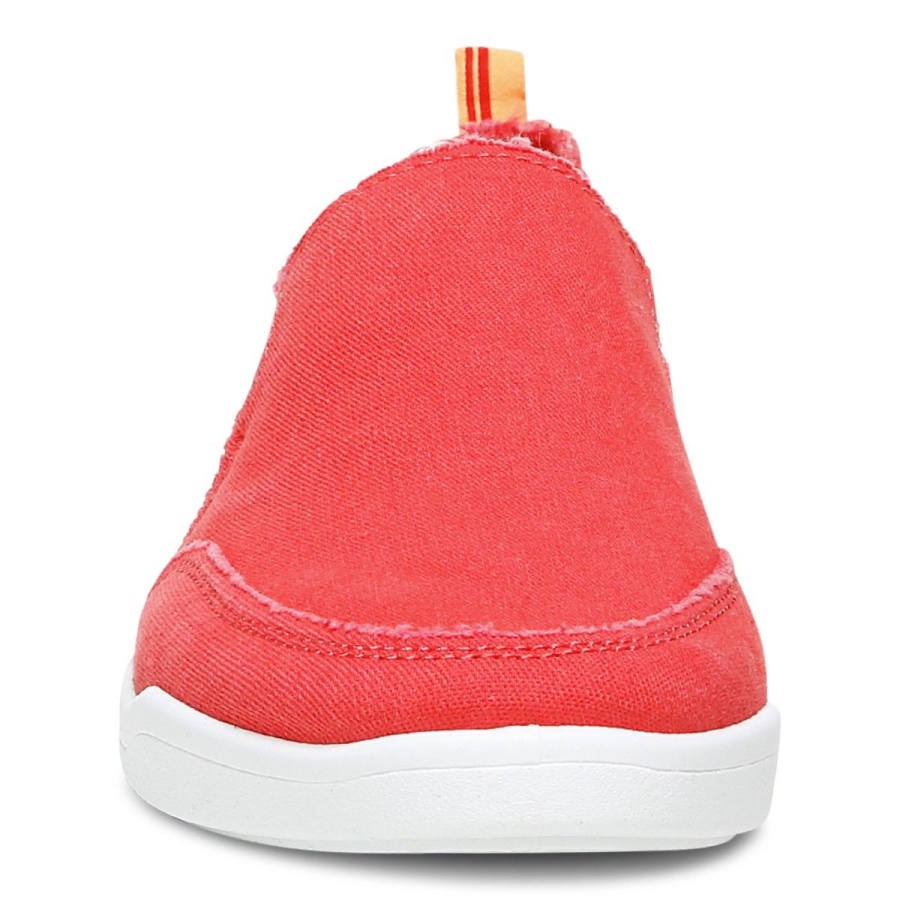 Poppy Canvas Beach Malibu Slip on Sneaker Canvas Vionic