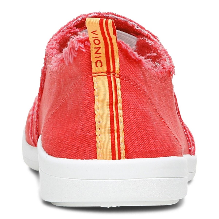 Poppy Canvas Beach Malibu Slip on Sneaker Canvas Vionic