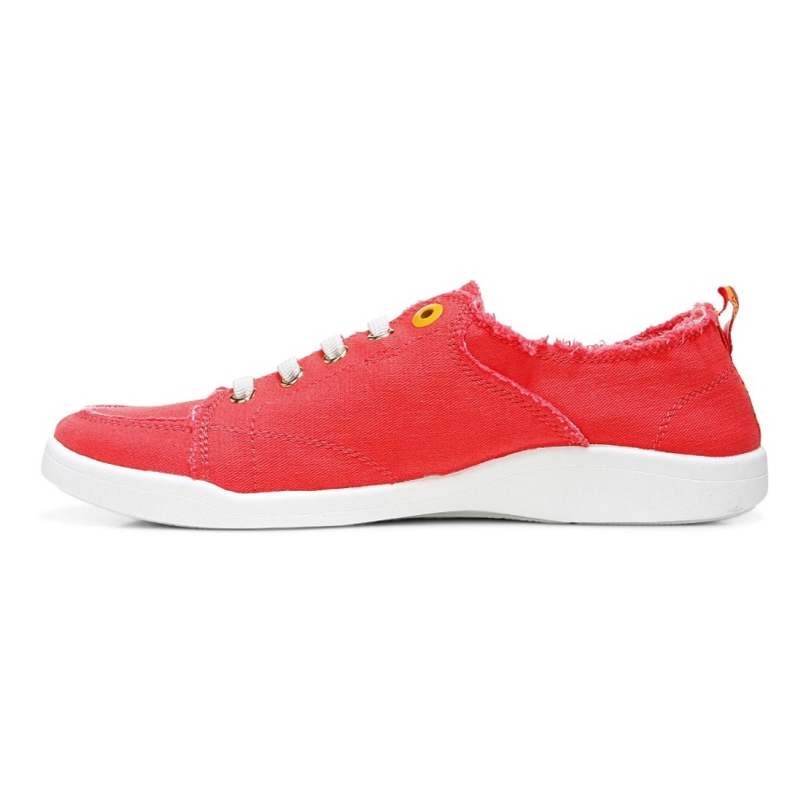 Poppy Canvas Beach Pismo Casual Sneaker Canvas Vionic
