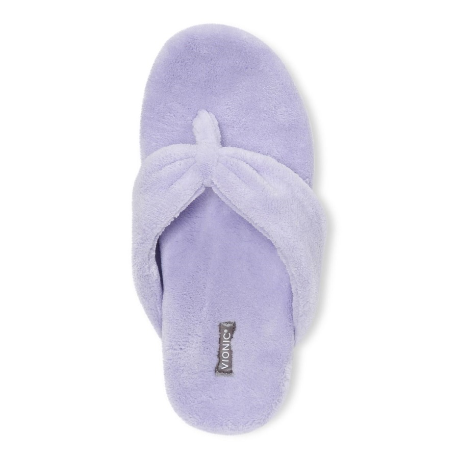 Purple Heather Vionic Lydia Slipper
