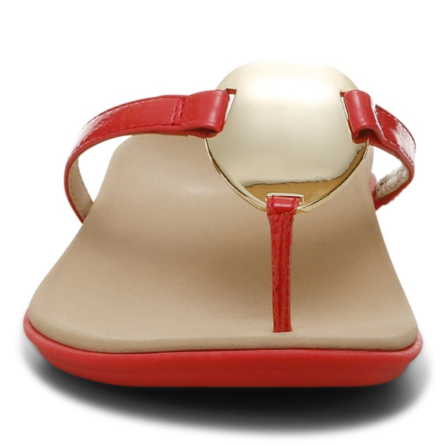 Raysa Toe Post Sandal Poppy Vionic