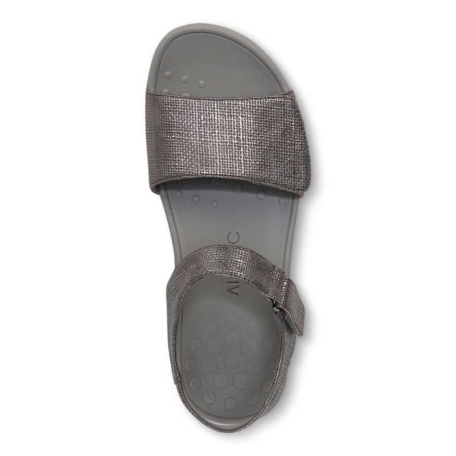 Raz Sandal Gunmetal Vionic