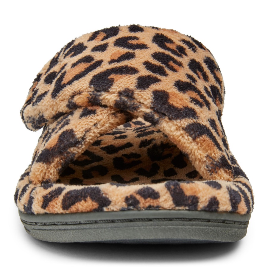 Relax Slippers Vionic Natural Leopard