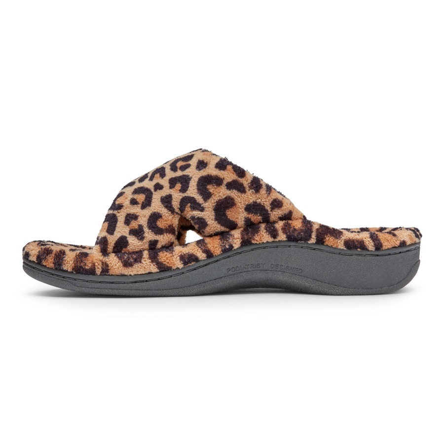 Relax Slippers Vionic Natural Leopard