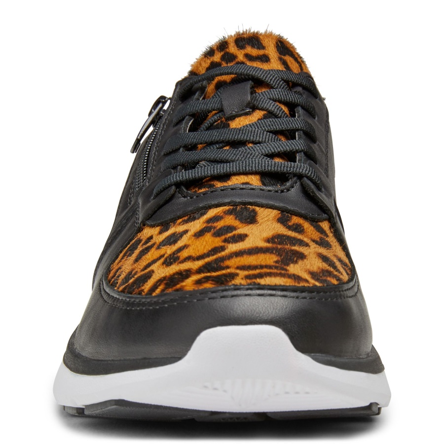 Remi Casual Trainer Vionic Tan Leopard